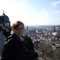 Erynn - view of Heidelberg in the background